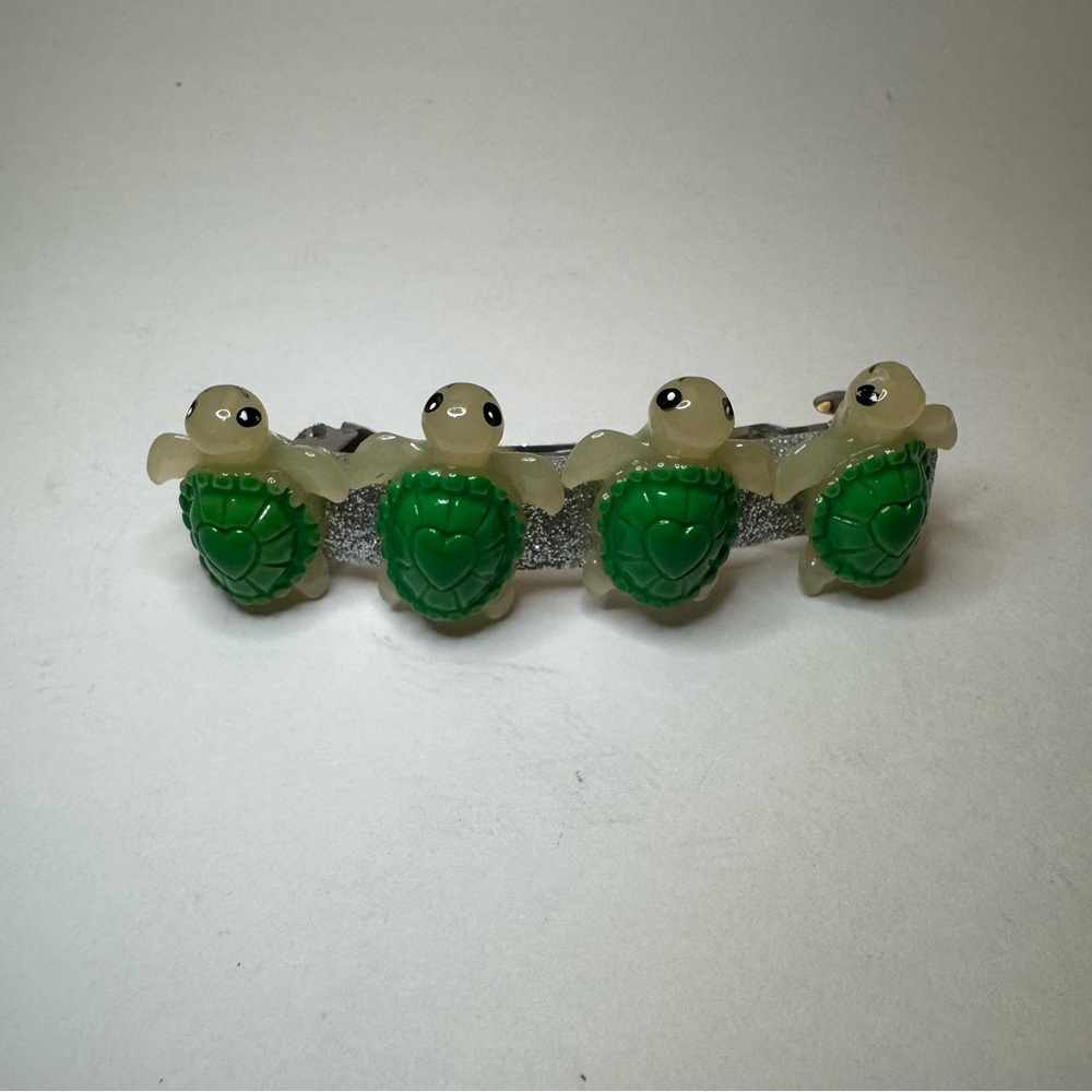 Hand Crafted Sea Turtle Hair Barette